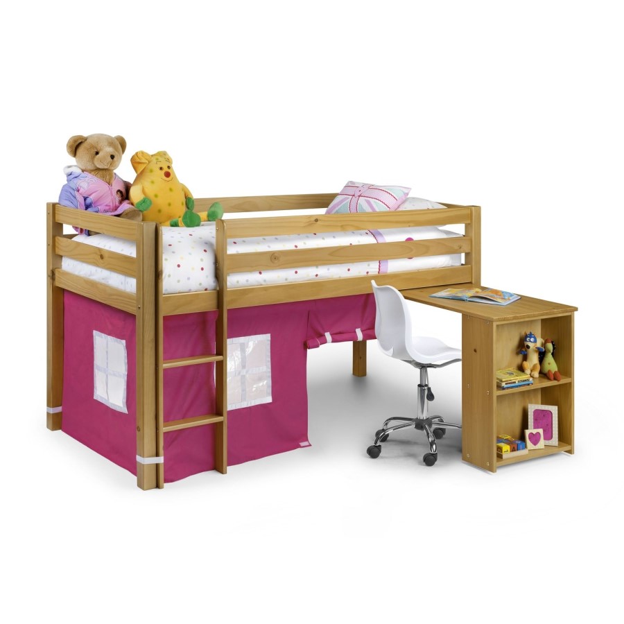 Julian Bowen Wendy Midsleeper Bed in Solid Pine