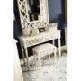Aurora Boutique Miami Beach Mirrored Ash Wood 2 Drawer Dressing Table