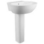 Anise Pedestal Sink - 1 Tap Hole