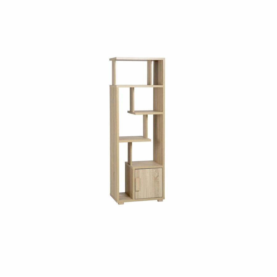 Seconique Cambourne Oak Effect 1 Door Display Unit