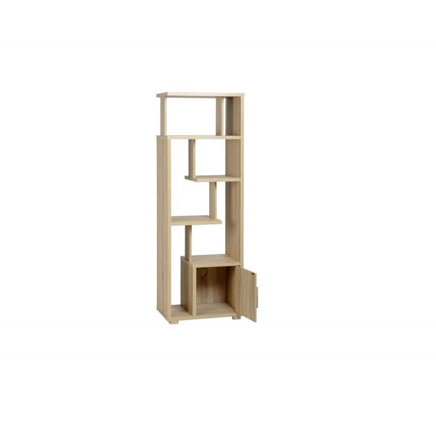 Seconique Cambourne Oak Effect 1 Door Display Unit