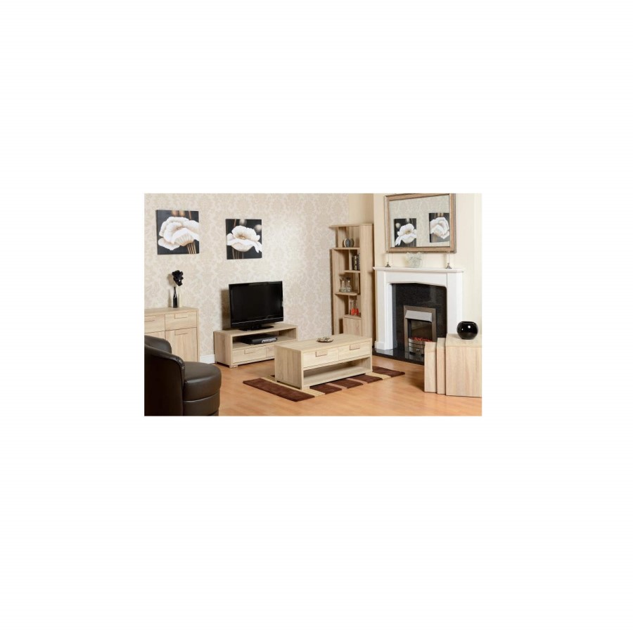 Seconique Cambourne Oak Effect 1 Door Display Unit