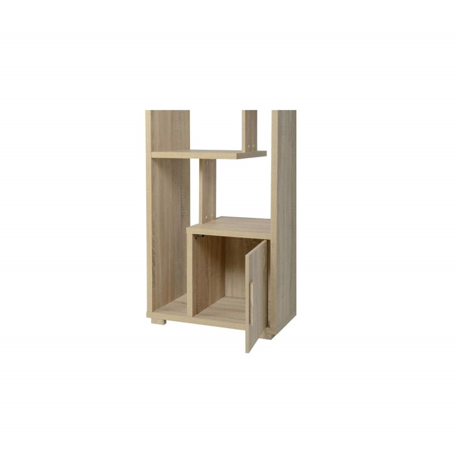 Seconique Cambourne Oak Effect 1 Door Display Unit