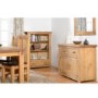 Seconique Tortilla 1 Drawer Bookcase in Distressed Waxed Pine