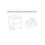 Seconique Cambourne 2 Drawer Bedside Chest - Sonoma Oak Effect Veneer
