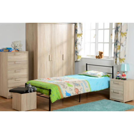 Seconique Cambourne 5 Drawer Chest - Sonoma Oak Effect Veneer