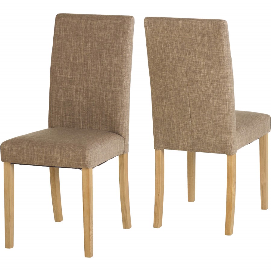 Seconique Pair of G3 Dining Chairs In Sand