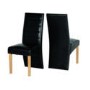 Seconique G5 Pair of Chairs - Black PU