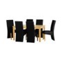 Seconique G5 Pair of Chairs - Black PU