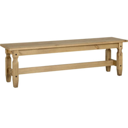Dining Bench in Solid Pine Seats 3 - Corona