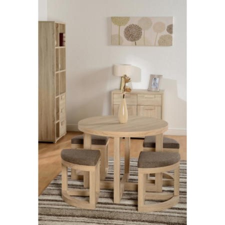 Seater Dining Stowaway Dining Table And Chairs Seconique Charisma