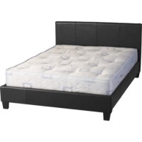 Seconique Prado 5ft Kings Size Bed Frame In Black