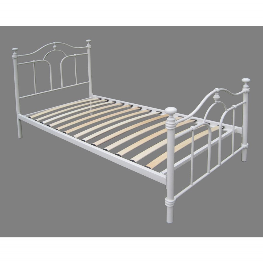 Seconique Keswick Single Bed Frame in Cream