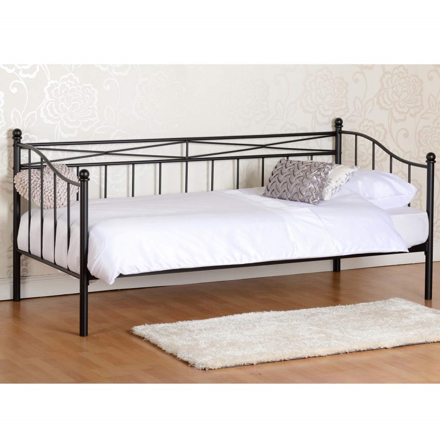 Seconique Pandora Day Bed in Black