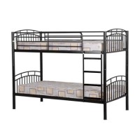 Seconique Ventura 3' Bunk Bed - Black with Right Hand Side Ladder