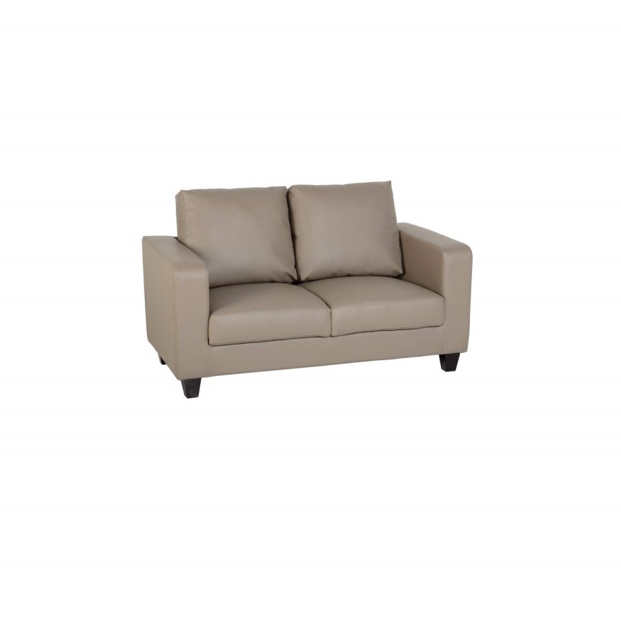 Seconique Tempo Two Seater Sofa - Taupe PU