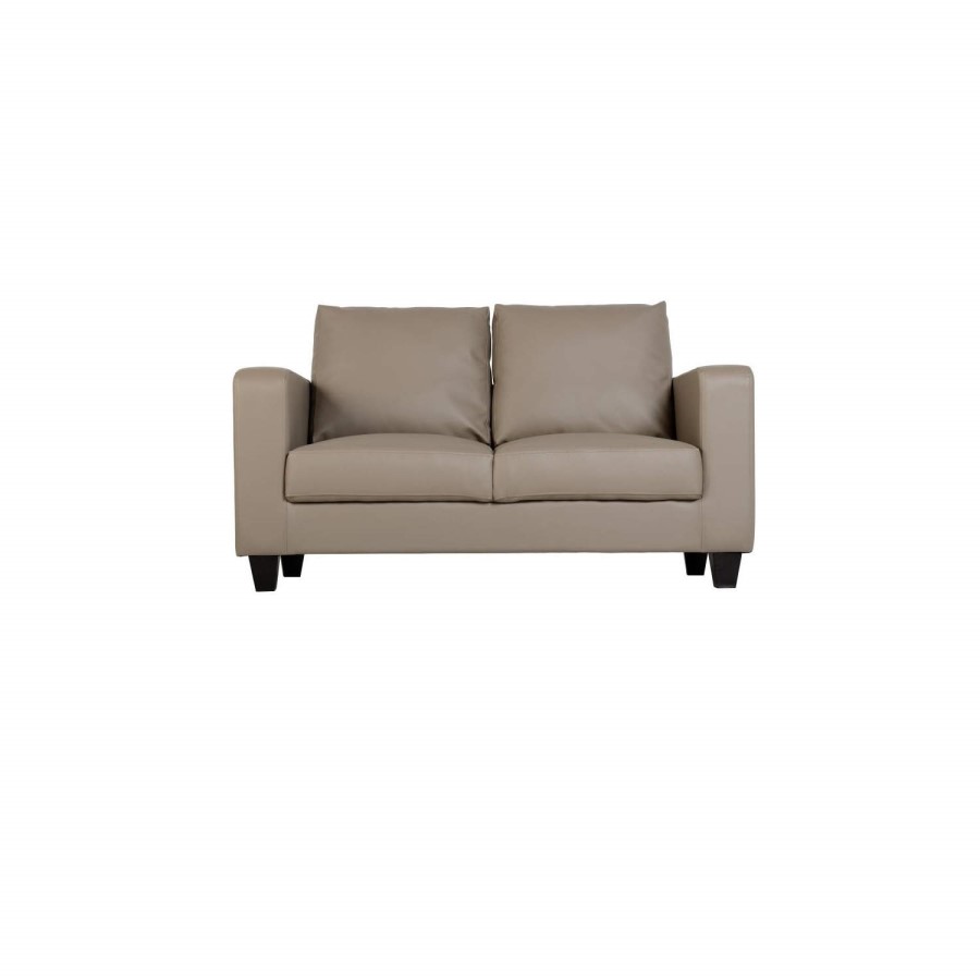 Seconique Tempo Two Seater Sofa - Taupe PU
