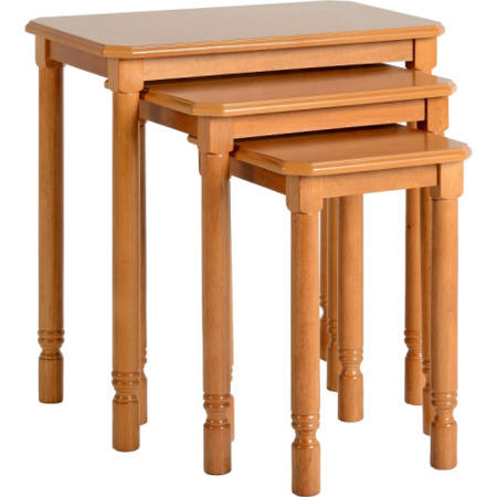 Seconique Brunton Occasional Set In Antique Pine