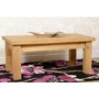 Waxed Pine Coffee Table - Seconique Tortilla