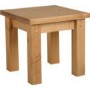 Seconique Tortilla Lamp Table in Distressed Wax Pine