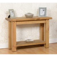 Seconique Tortilla Console Table in Pine