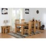 Seconique Tortilla Console Table in Pine