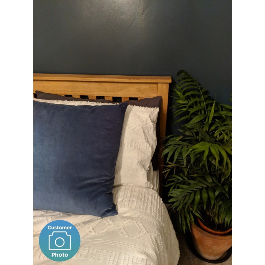 Rustic Pine King Size Bed Frame with Footboard - Monaco - Seconique