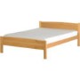 Seconique Amber Double Bed Frame in Antique Pine
