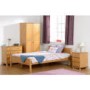 Seconique Amber Double Bed Frame in Antique Pine