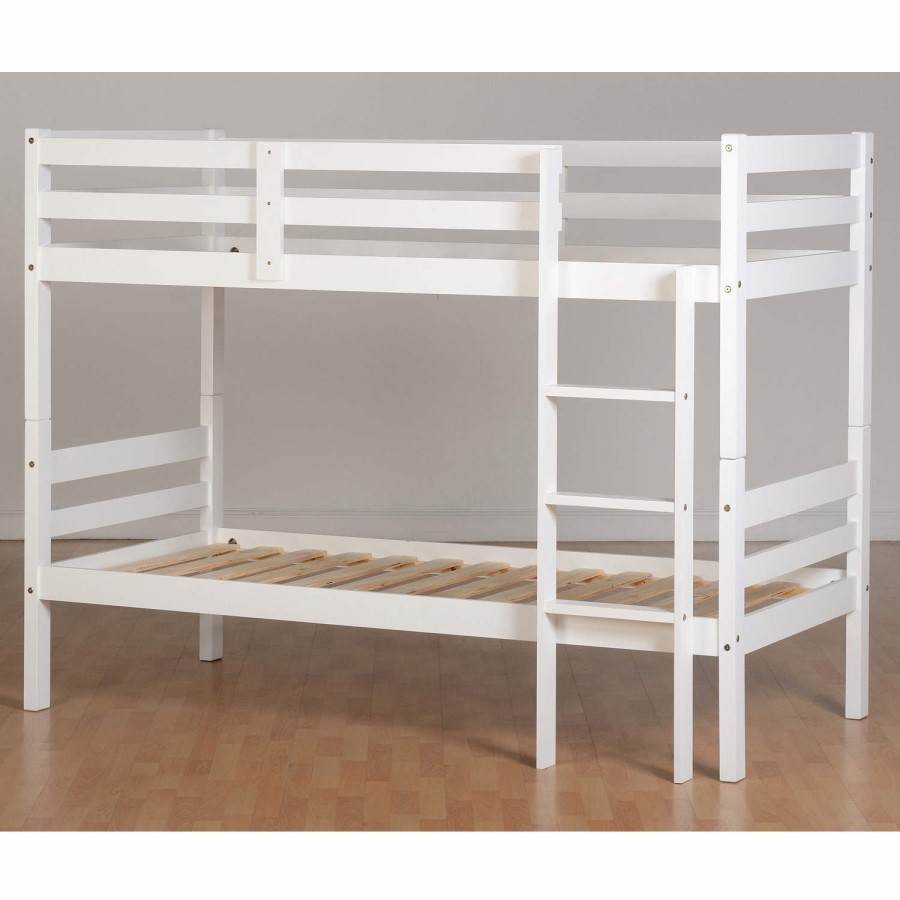 GRADE A2 - Seconique Panama Single Bunk Bed in White