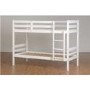 Seconique Panama Single Bunk Bed in White