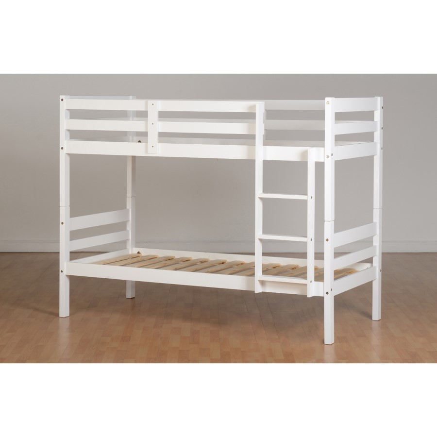 Seconique Panama Single Bunk Bed in White