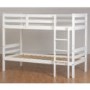GRADE A2 - Seconique Panama Single Bunk Bed in White
