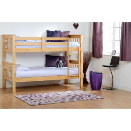 Seconique Neptune 3' Bunk Bed - Oak