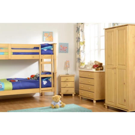 Seconique Neptune 3' Bunk Bed - Oak