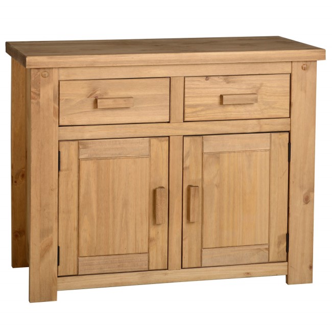 Seconique Tortilla Waxed Pine Sideboard with 2 Doors & 2 Drawers