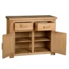 Seconique Tortilla Waxed Pine Sideboard with 2 Doors &amp; 2 Drawers