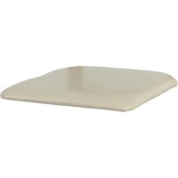 Seconique Faux Leather Seat Pad - Cream PU
