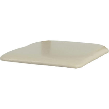 Seconique Faux Leather Seat Pad - Cream PU