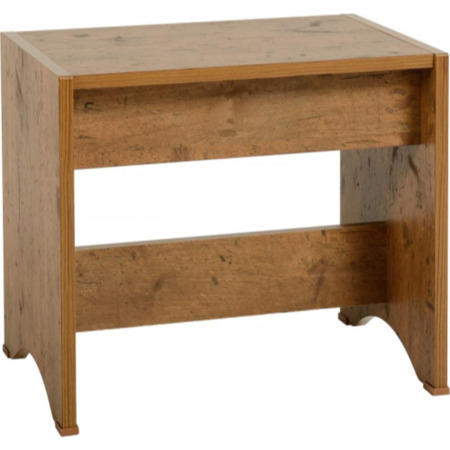 Seconique Cairo 6 Drawer Dressing Table Set - Dark Kennedy Pine Effect Veneer