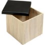 GRADE A2 - Seconique Cambourne 2 Drawer Dressing Table Set - Sonoma Oak Effect Veneer/Black PVC