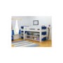 Seconique Lollipop Mid Sleeper Bedroom Set - White/Blue