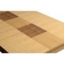 Seconique Wexford 47" Dining Table - Oak Veneer/Walnut Inlay