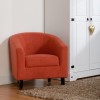 Seconique Tempo Tub Chair in Orange