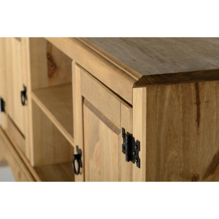 TV Stand in Pine wth Storage TV's up to 47" - Corona