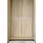 Seconique Cambourne Oak Effect 2 Door 1 Drawer Wardrobe