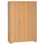 Seconique Regent 3 Door Wardrobe in Teak
