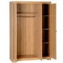 Seconique Regent 3 Door Wardrobe in Teak