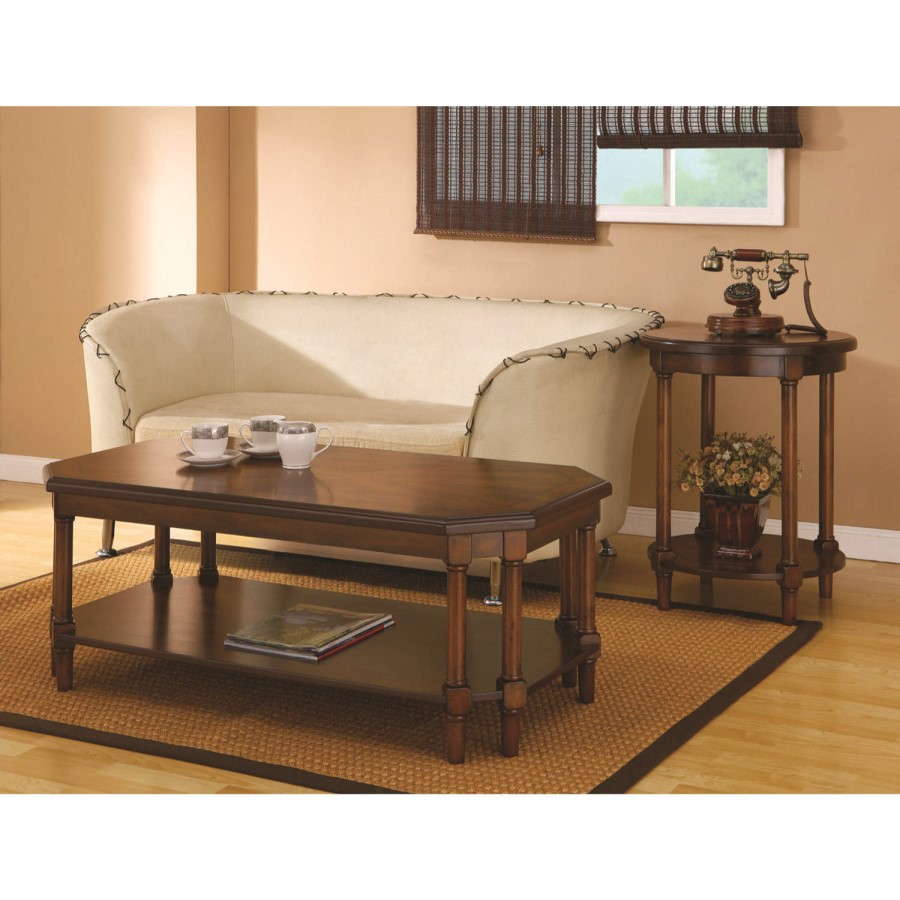 Wilkinson Furniture Wilson Coffee Table in Chinaberry