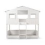 White Bunk Bed Treehouse Bed - Willow